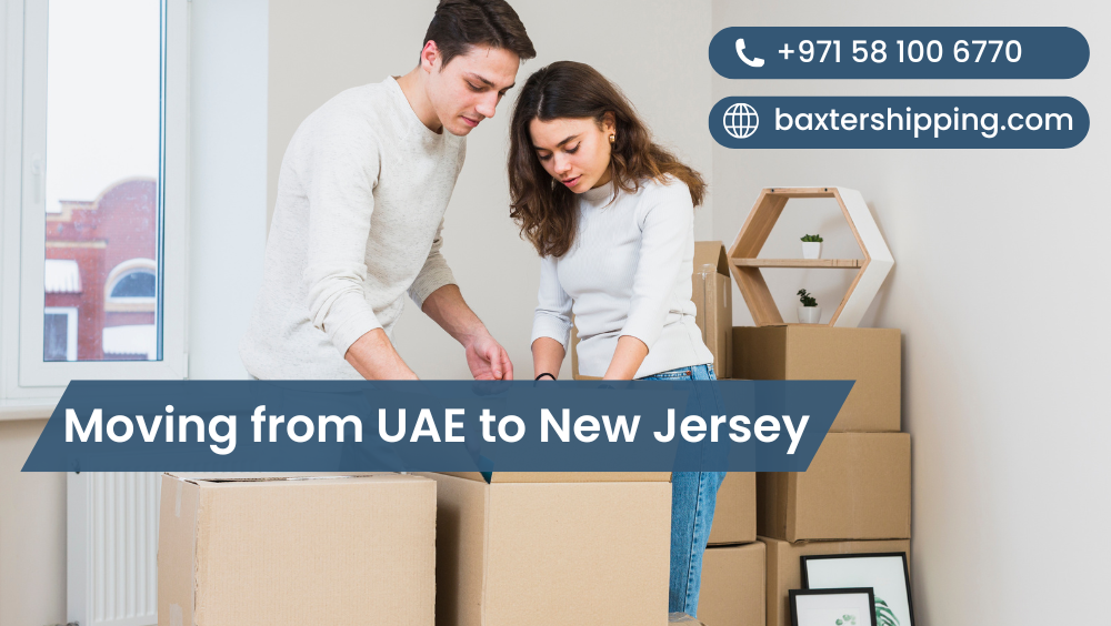 Moving from UAE to New Jersey