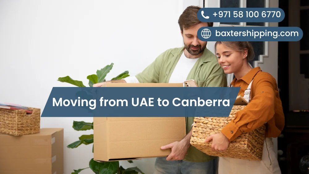 Moving from UAE to Canberra