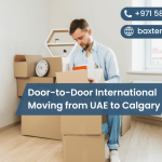 Door-to-Door International Moving from UAE to Calgary