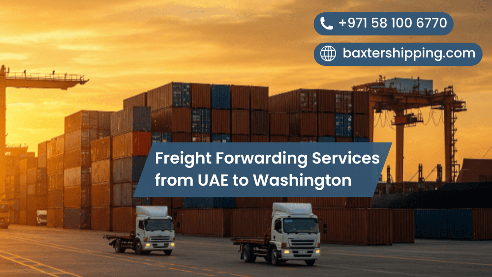 Freight Forwarding Services from UAE to Washington