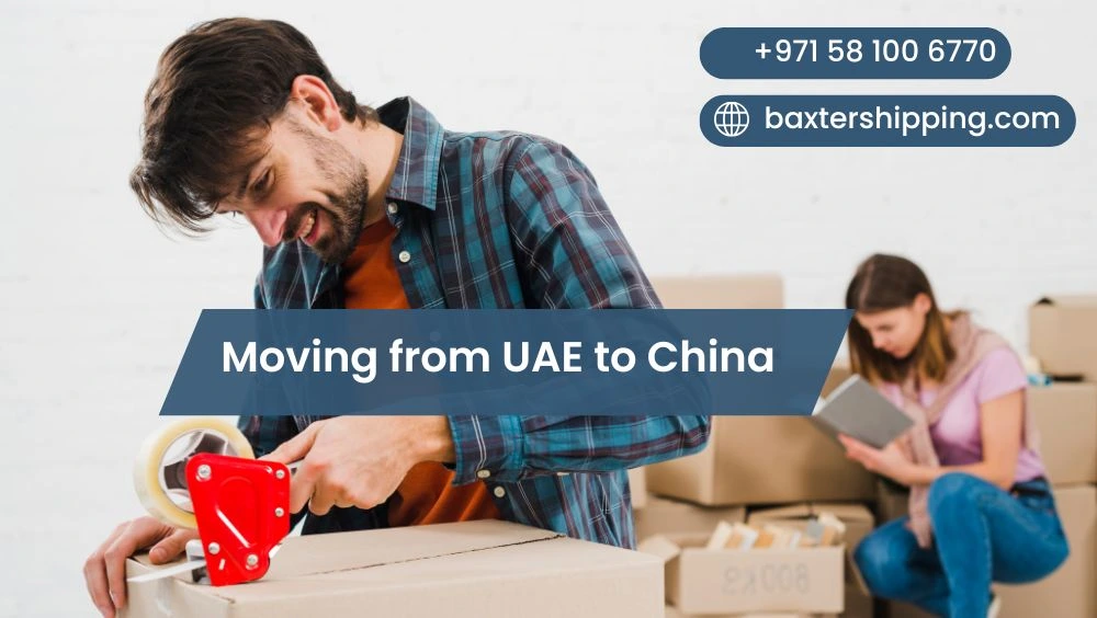 Moving from UAE to China