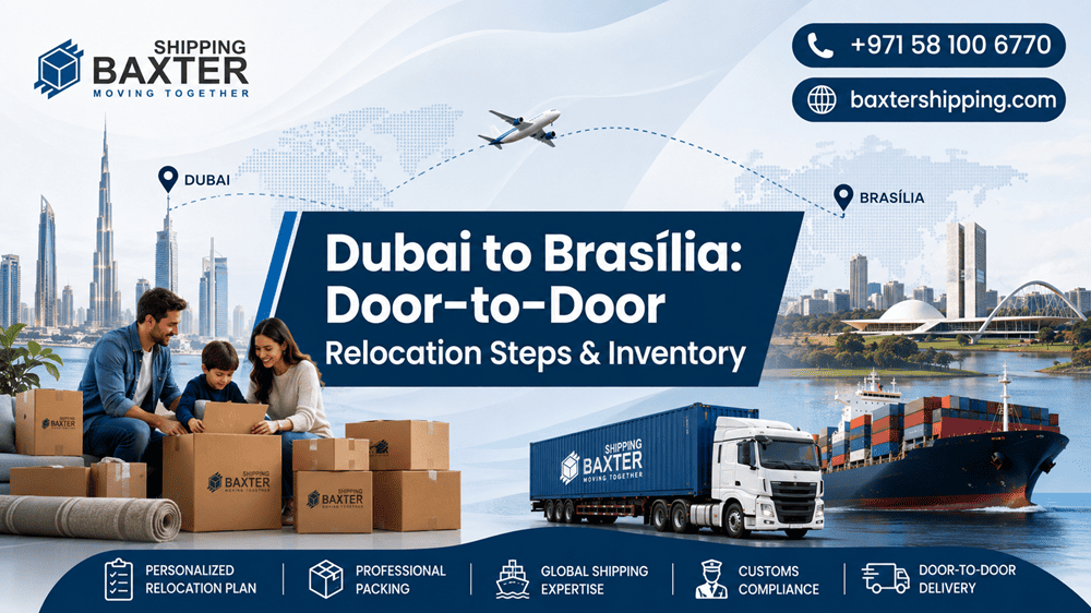 Dubai to Brasília: Door-to-Door Relocation Steps & Inventory Checklist