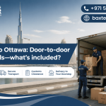 Dubai to Ottawa: Door-to-door removals—what’s included?