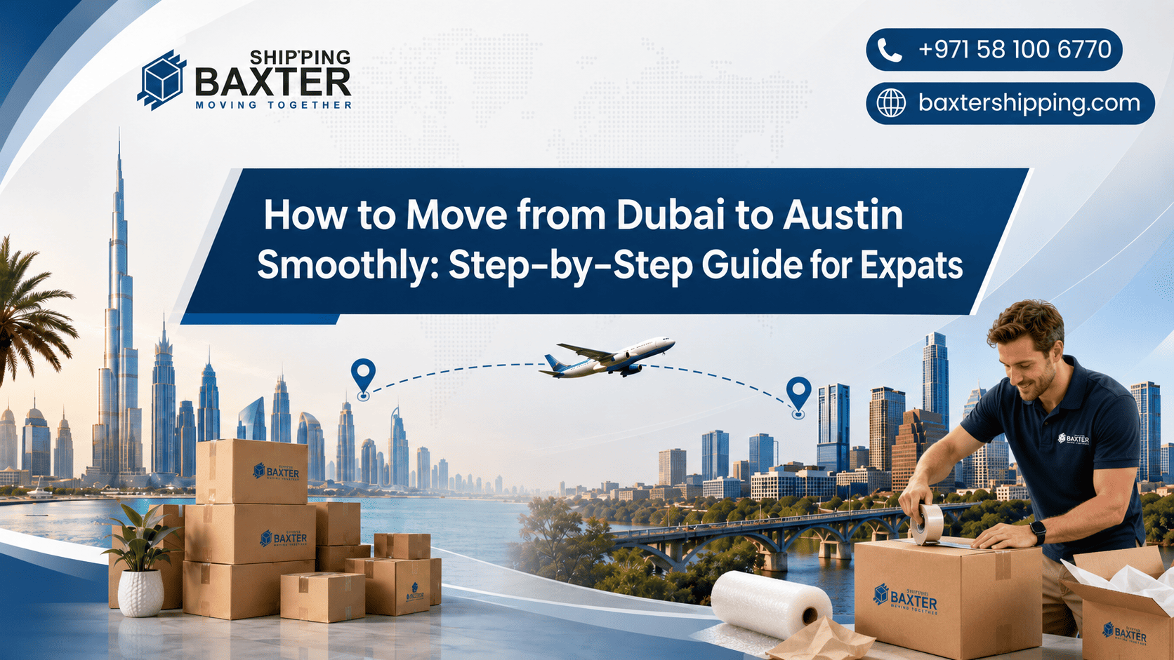 How to Move from Dubai to Baltimore Smoothly: Expert Tips for a Stress-Free Relocation