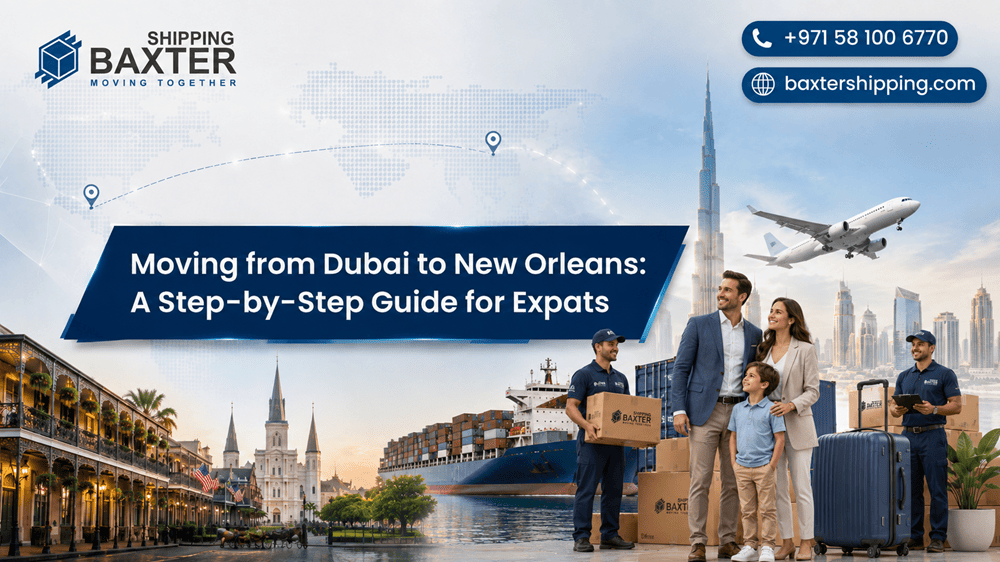 Moving from Dubai to New Orleans Step-by-Step Guide for Expats