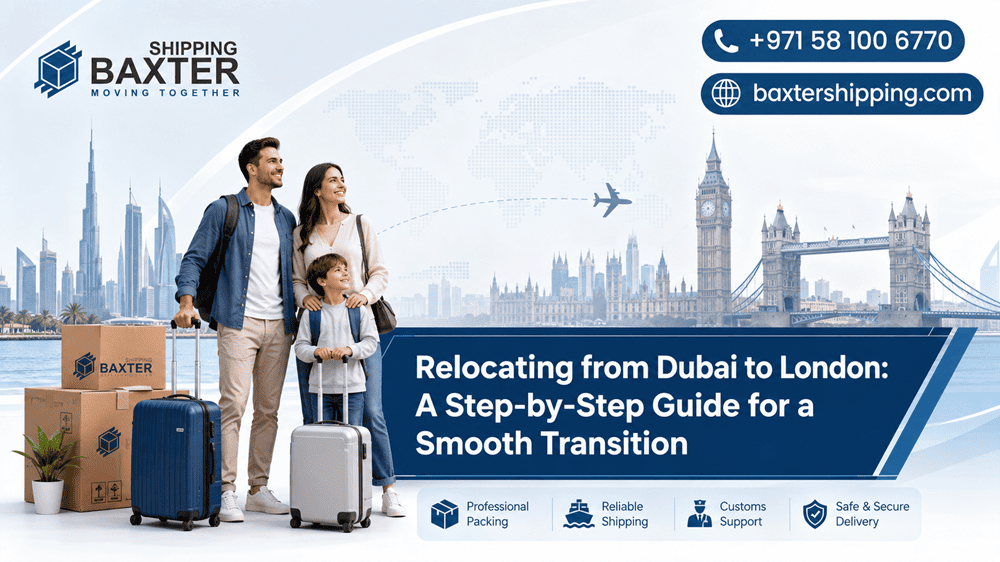 Relocating from Dubai to London: Step-by-Step Guide for a Smooth Transition