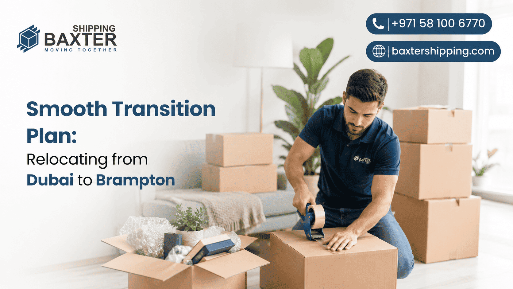 Smooth Transition Plan Relocating from Dubai to Brampton