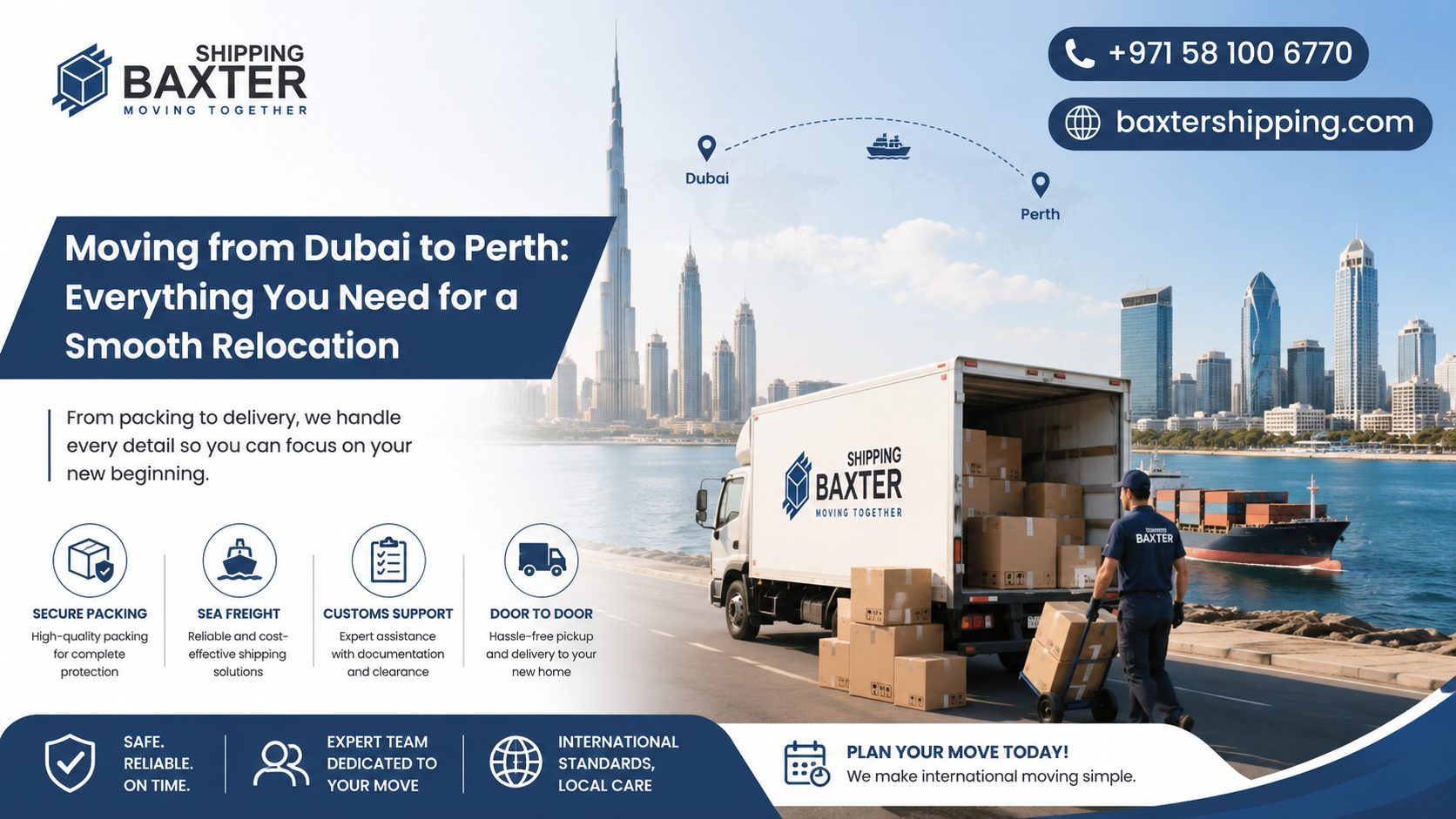 Moving from Dubai to Perth: Everything You Need for a Smooth Relocation