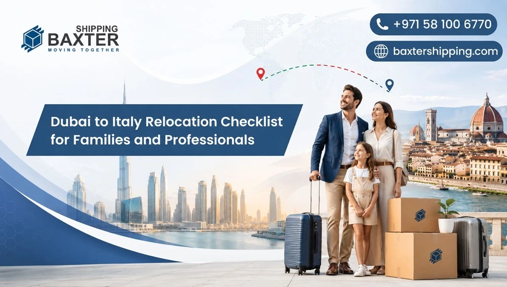 Dubai to Italy Relocation Checklist for Families and Professionals