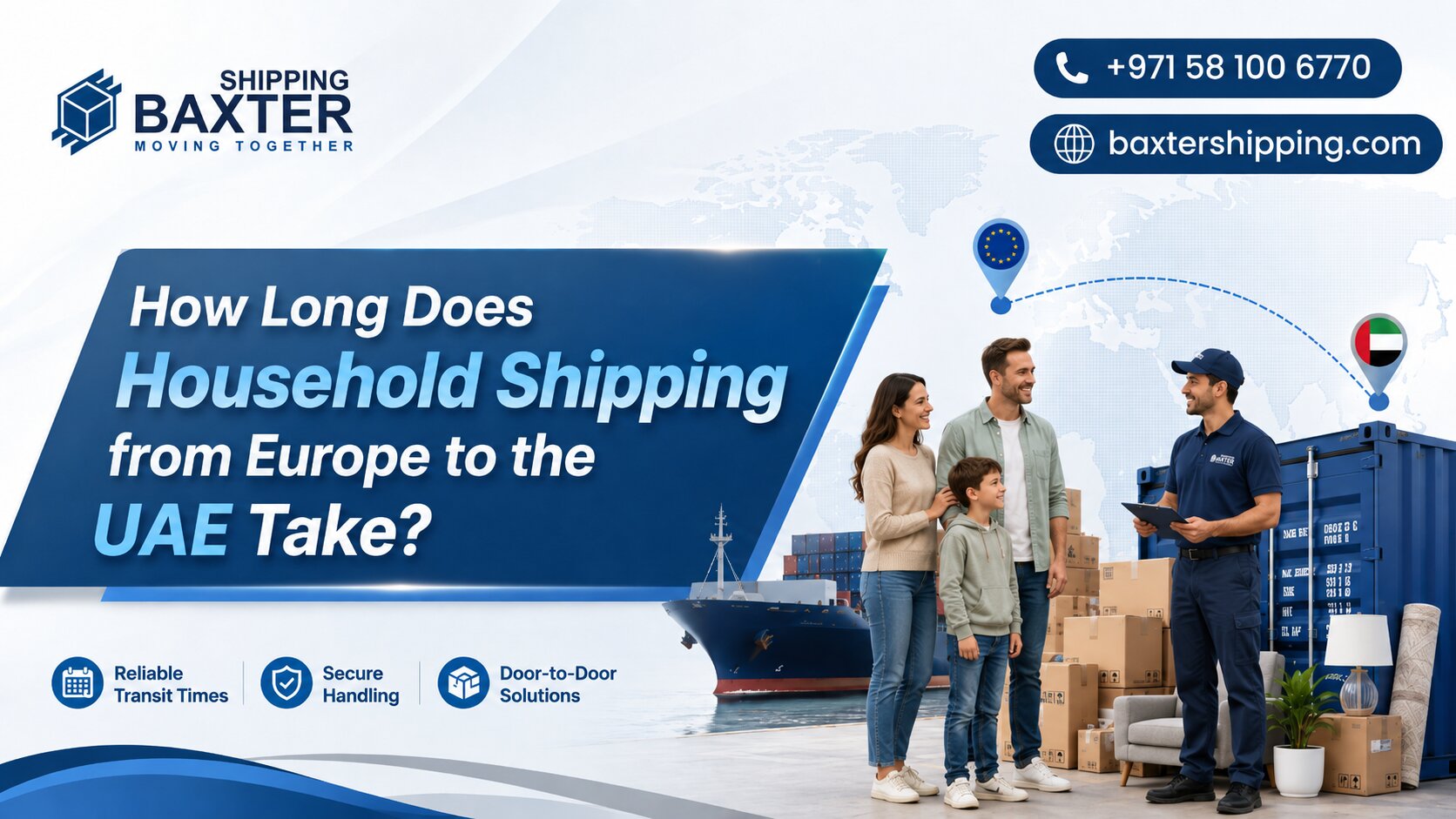 How Long Does Household Shipping from Europe to the UAE Take