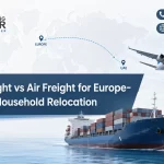 Sea Freight vs Air Freight for Europe-to-UAE Household Relocation